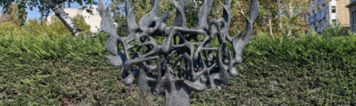 Holocaust-Mahnmal "Menora in Flames" in Thessaloniki