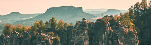 Ausblick Sächsische Schweiz